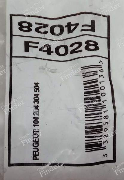Paire de flexibles avant ou arriere gauche et droite pour 204, 304, 504 - PEUGEOT 204 - F4028- 2