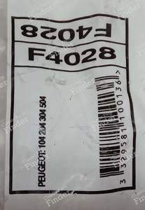 Paire de flexibles avant ou arriere gauche et droite pour 204, 304, 504 - PEUGEOT 204 - F4028- thumb-2