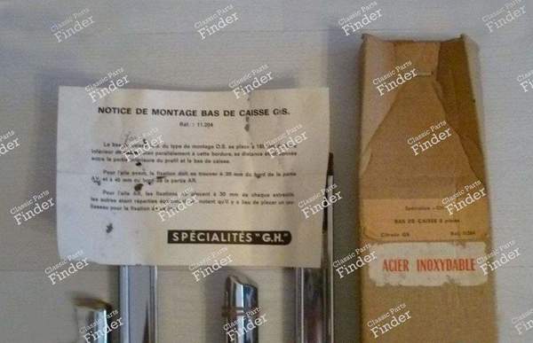 GH" bodyside mouldings Citroën GS Pallas - CITROËN GS / GSA - 11204- 1