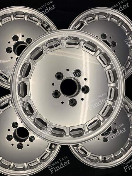 Original 'Sportline Gullideckel' Leichtmetallfelgen 7Jx15 ET44 - MERCEDES BENZ 190 (W201) - 2014001302- 9