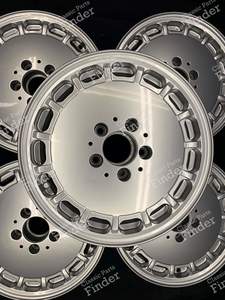 Original 'Sportline Gullideckel' Leichtmetallfelgen 7Jx15 ET44 - MERCEDES BENZ 190 (W201) - 2014001302- thumb-9