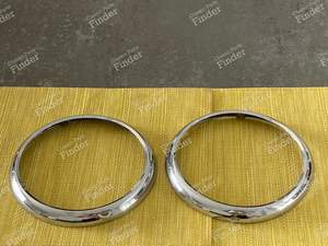 Grands cerclages pour gros phares pour Renault R8 Gordini, R8S - RENAULT 8 / 10 (R8 / R10)