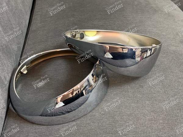 Chrome headlight bezels with visors - CITROËN DS / ID - 1066- 5
