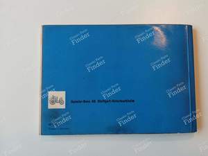 Manuel d'entretien - MERCEDES BENZ 190 SL (W121 BII / R121) - KD1004 958 /- thumb-9