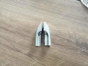 Paire d'embouts de finition chromé pour gouttières pour CITROËN CX