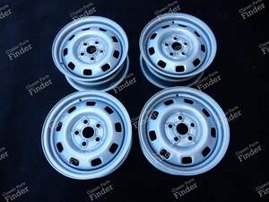 Stahlfelge silber - VOLKSWAGEN (VW) T4 - 701601027B- thumb-1