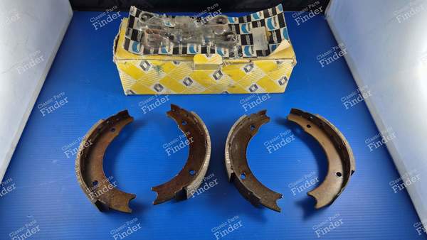 Satz von 4 Bremsbacken für hintere Trommelbremsen - 160X26MM - RENAULT 4 / 3 / F (R4) - 7701201205- 0