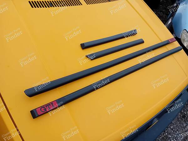 Thin trim strips, 3-door version - GTI and G60 versions - VOLKSWAGEN (VW) Golf II / Jetta - 191 853 515 D / 191 853 516 D / 191 853 535 D / 191 853 536 D- 1