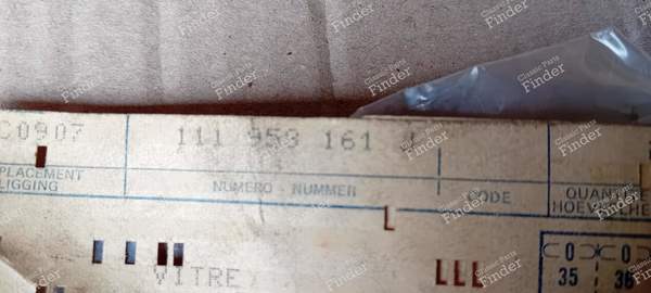 Orange original quality turn signal glass - 1963 ->1974 - VOLKSWAGEN (VW) Käfer / Beetle / Coccinelle / Escarabajo - 111953161J- 5