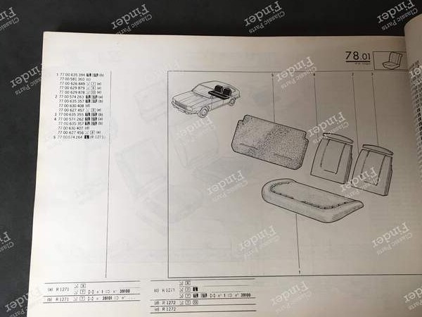 Ersatzteilhandbuch – PR1020, 4. Auflage - RENAULT 20 / 30 (R20 / R30) - 7701444183- 5