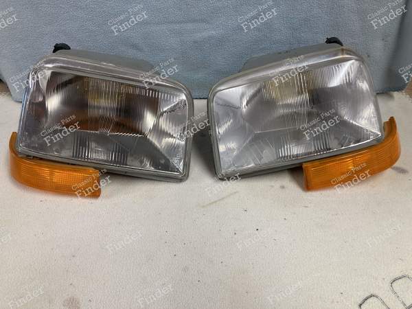 Optiques phares gauche et droit - RENAULT 5 (Supercinq) / Express / Rapid (R5) - 64805659 (G) / 64805669 (D)- 0