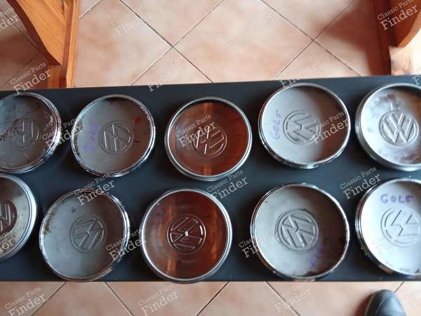 Verchromte Radzierblenden - VOLKSWAGEN (VW) Golf I / Rabbit / Caddy / Jetta - 1