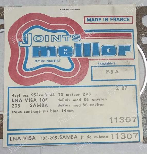 Zylinderkopfdichtung Zylinderkopf 205, LNA, Visa, Samba - PEUGEOT 205 - 11307- 2