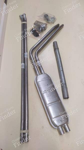 Exhaust system complete except first silencer - CITROËN DS / ID - 217107 / 217107 / 217104- 0