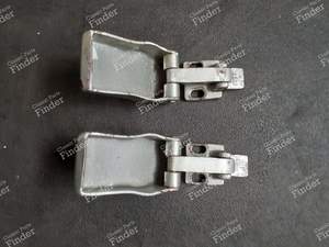 Paire de charnières de fermeture de capote - MG MGB / MGC - B243- thumb-1