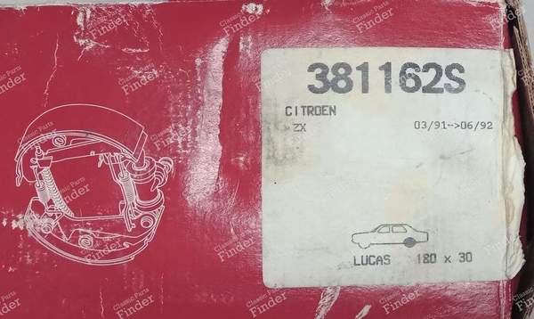 LUCAS rear brake kit - CITROËN ZX - 381162S- 7