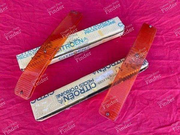 Paar Rückstrahler Blinklicht Nachtlicht vorne Exportmodell - CITROËN SM - 435D / 5407379- 1