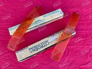 Paar Rückstrahler Blinklicht Nachtlicht vorne Exportmodell - CITROËN SM - 435D / 5407379- thumb-1