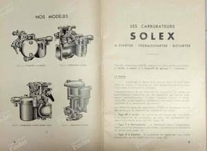 Instructions for Solex BF/T/A carburettor - RENAULT KZ - N° 14- thumb-1