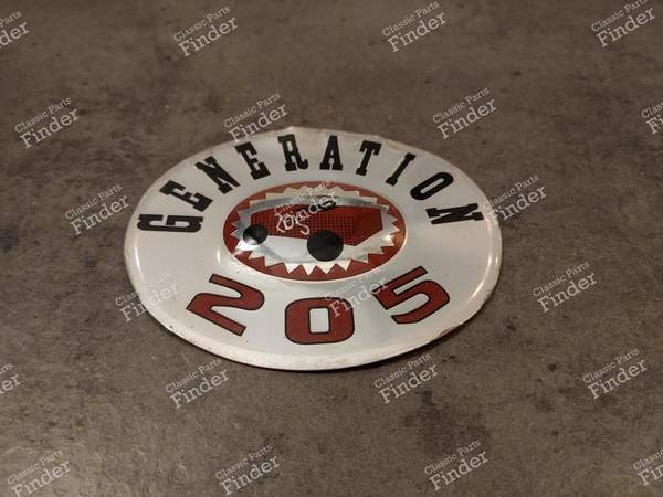 Monogramme 'Génération 205' - PEUGEOT 205 - 0