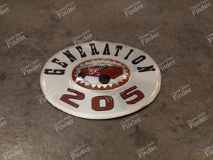 Monogramme 'Génération 205' pour PEUGEOT 205