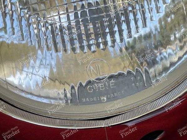 Pair of asymmetrical dipped headlights - up to 1967 - CITROËN DS / ID - ABTP 530- 4