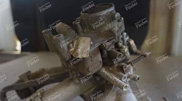 Inlet pipe and carburetor - PEUGEOT 204 - 0343.39- 3