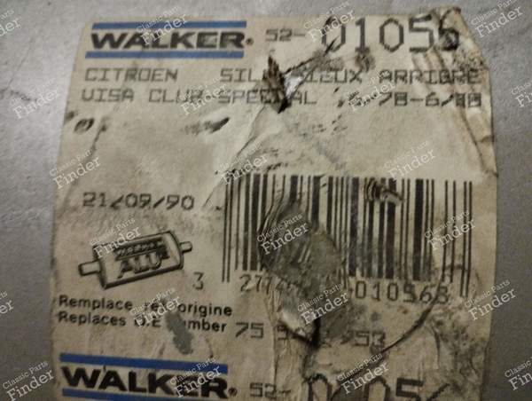 Exhaust Mufflers - Twin-Cylinder Models - CITROËN Visa / C15 - 01056- 1