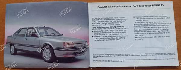 Bordhandbuch - RENAULT 21 (R21) - 771184497- 1