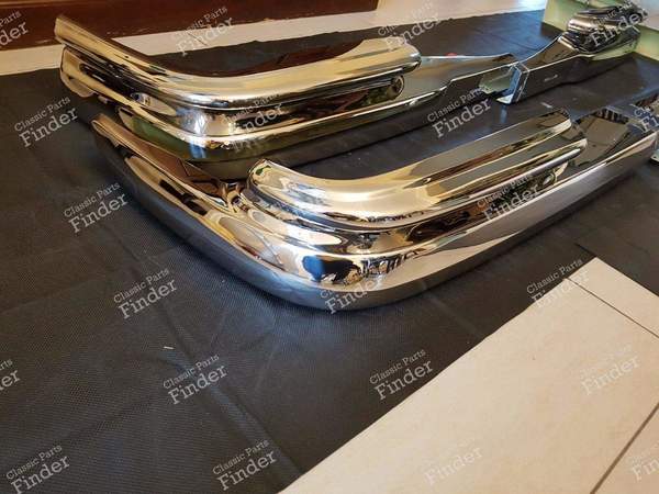 Complete front and rear bumpers - MERCEDES BENZ W111 / W112 (Heckflosse) - 1