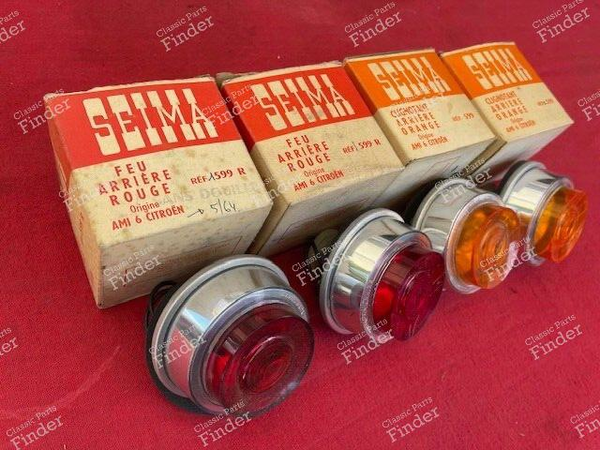 Rear lights and indicators - CITROËN Ami 6 / Dynam - 599 et 599 R- 4