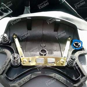 Large column steering wheel - VOLKSWAGEN (VW) Golf III / Vento / Jetta - 1H0419091T- thumb-1