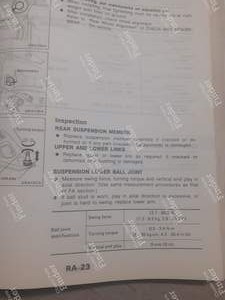 Manuel d'atelier - 200SX S13 - NISSAN SX - SM9E-013G0- thumb-2