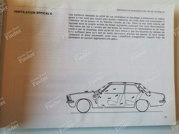 Service manual - OPEL Rekord (D) / Commodore (B) - 08980231- 3