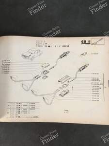 Spare Parts Manual - PR 907 (6th Edition) - RENAULT 12 / Virage (R12) - 7701437674- thumb-3
