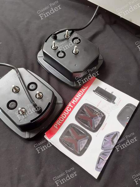 Pair of rear lights - JEEP Wrangler (YJ & TJ) - 2