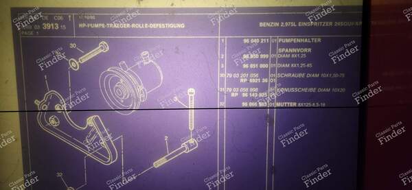 Pompe LHM - Version V6, voire autres - CITROËN XM - 96164394 / 96165760 / 96010847 / 96035624- 9