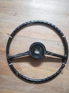 Black Gordini steering wheel - RENAULT Dauphine / Ondine - 4570- thumb-1
