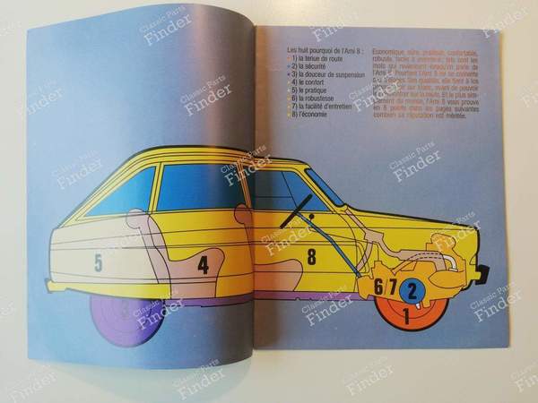 Sales brochure - CITROËN Ami 8 / Super - 1.72- 1