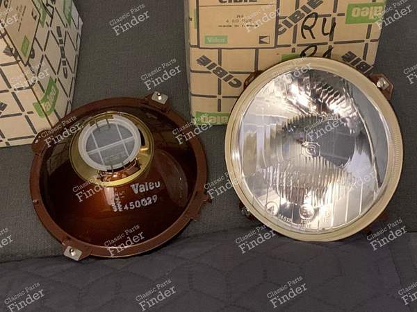 Pair of headlight lenses - RENAULT 4 / 3 / F (R4) - 200- 1