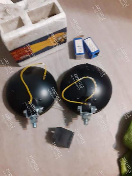 Yellow long-range headlight kit - RENAULT 8 / 10 (R8 / R10) - 500- 2