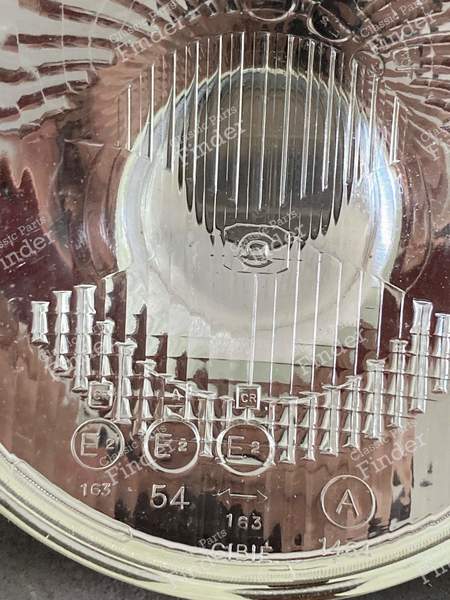 1 Large Cibié Headlight For R8 Gordini, R8S, Caravelle, Frégate... - RENAULT 8 / 10 (R8 / R10) - 4700750 / 08700307 / 47008400- 2