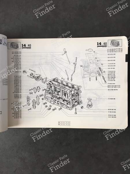 Ersatzteilkatalog P.R. 961 - RENAULT 15 / 17 (R15 - R17) - 7701432625- 4