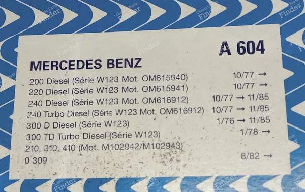 Filtre à air - MERCEDES BENZ W123 - A604- 1