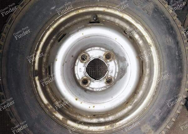 4 steel rims - RENAULT 9 / Alliance / Broadway / 11 / Encore (R9 / R11) - 9345- 3