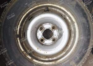 4 steel rims - RENAULT 9 / Alliance / Broadway / 11 / Encore (R9 / R11) - 9345- thumb-3