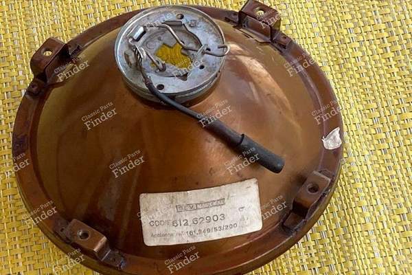 Alpine A110 long-range headlight optics, Porsche 911 ball headlight, DS/ID... - ALPINE A110 - 61261903 / 161.249/53/200- 2