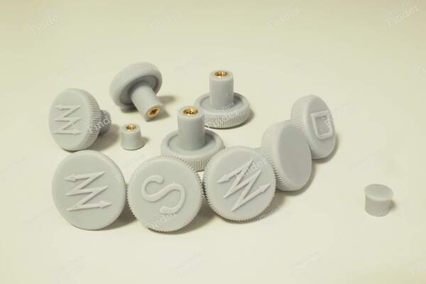Boutons de tableaux de bord - PEUGEOT 203 
