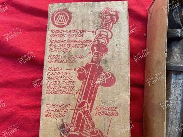 Articulation inférieure de suspension avant - RENAULT 4 CV - 20387- 2