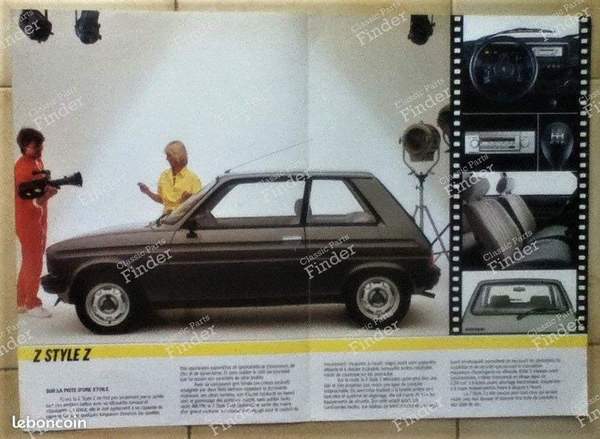 Vintage advertising of Peugeot 104 - PEUGEOT 104 / 104 Z - 1